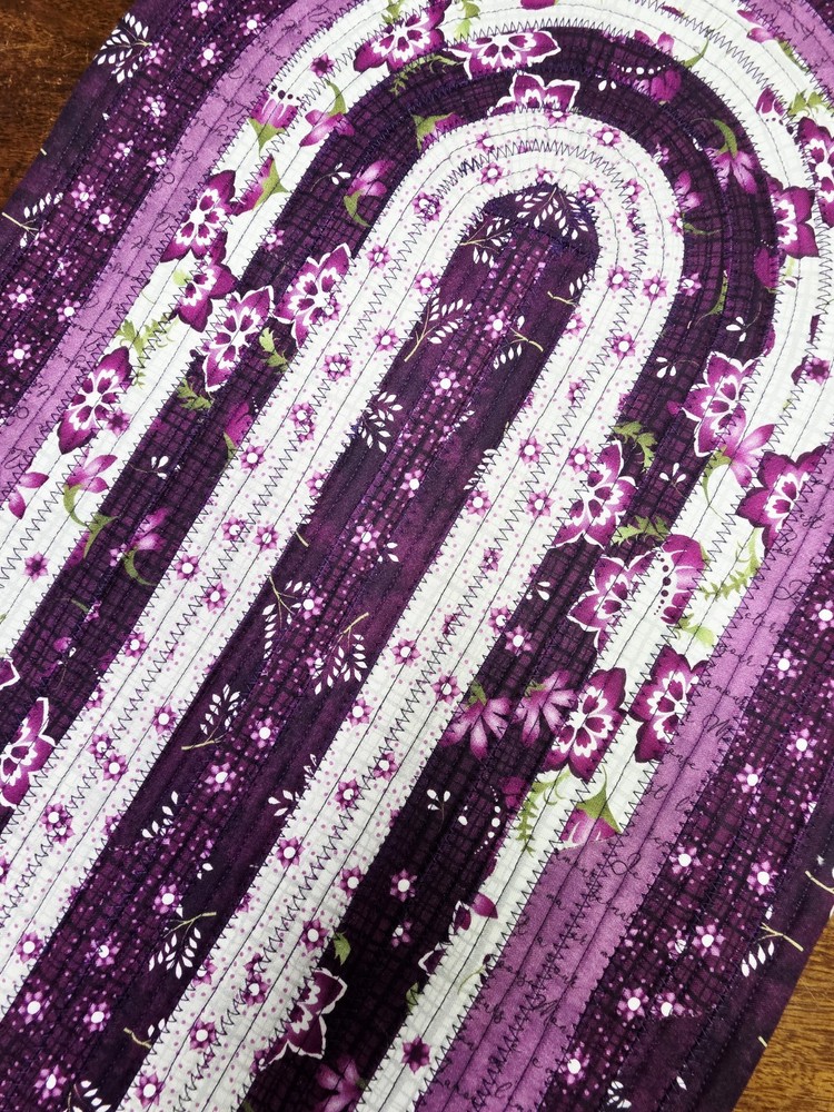 Jellyroll Table Runner
