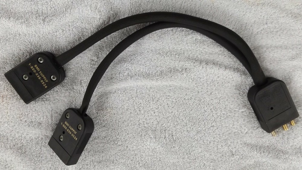 Pintech Stage Pin Grounded Two-fer 18" Cable USA