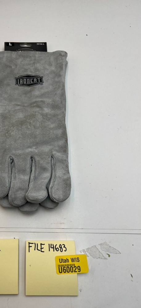 Ironcat 9010/L Welding Glove Shoulder Split Cowhide