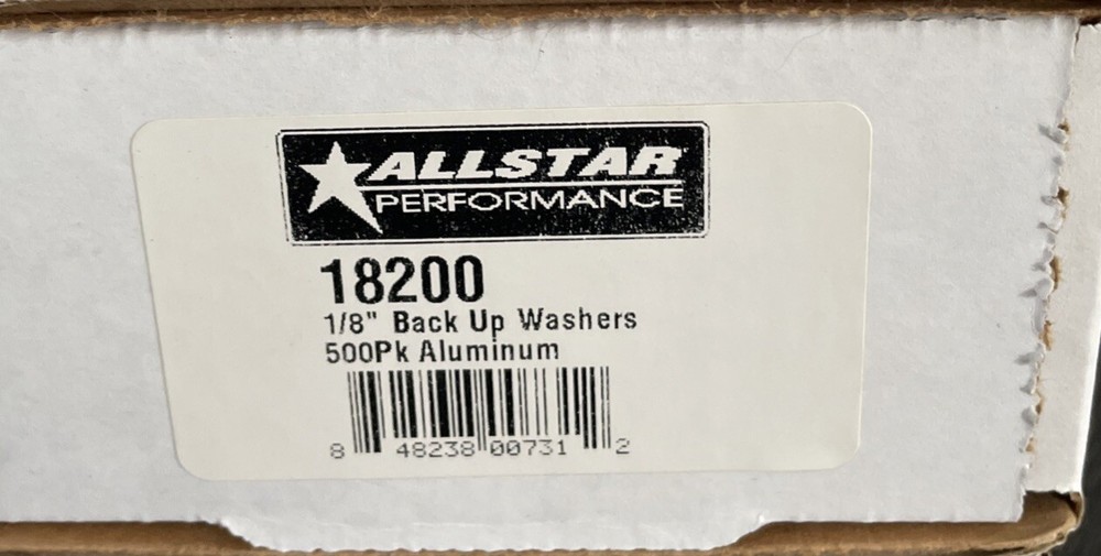 Assorted Allstar Performance Aluminum Rivets / Washers (see description)