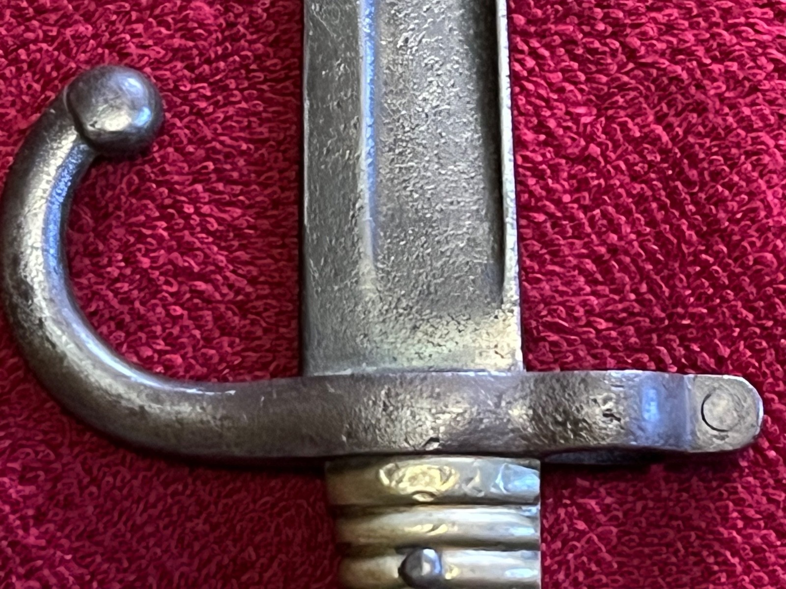 CHASSEPOT PATTERN BAYONET; NO MARKINGS. REMINGTON PRE WWI?