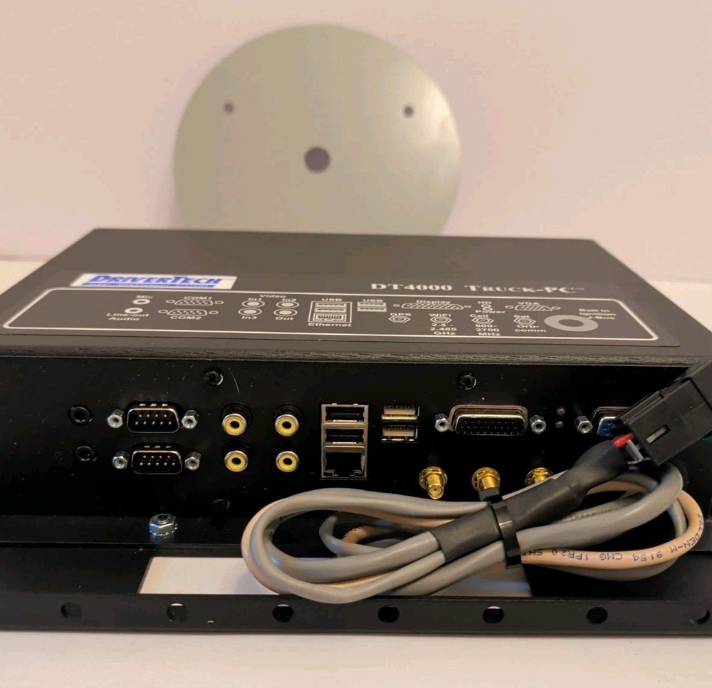 DriverTech DT4000 MTB60325 Rev 6 Truck PC GPS Navigation ELD Telematics Computer