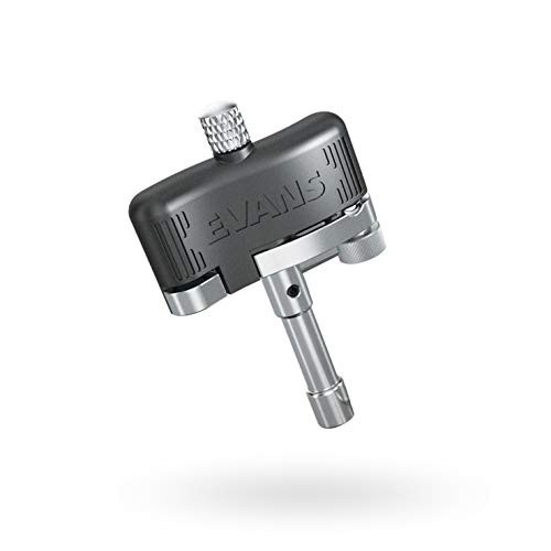 Evans Torque Series DATK Drum Key Torque Dial To Chrome/Black Drumhead Drum Head