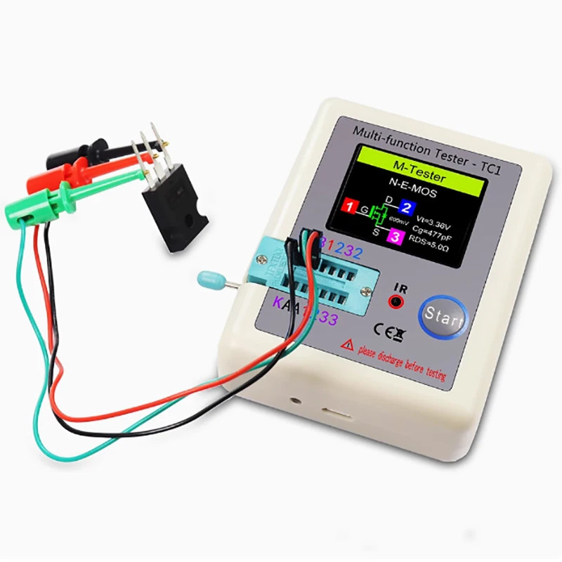 1.8 Inch TFT LCD Display Multimeter Transistor Tester Diode Triode Resistor