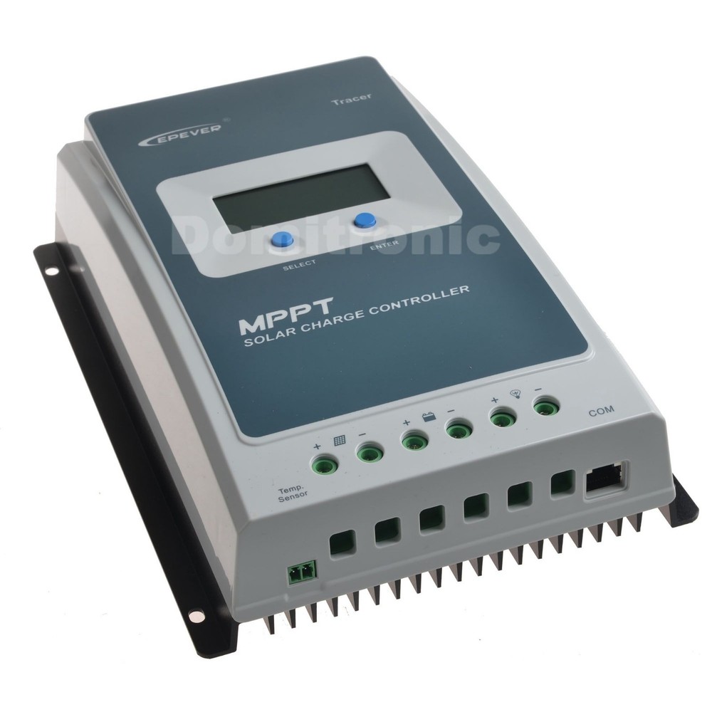 20A 10A Epever MPPT Solar Charge Controller 12V/24V Battery Regulator Max PV 60V