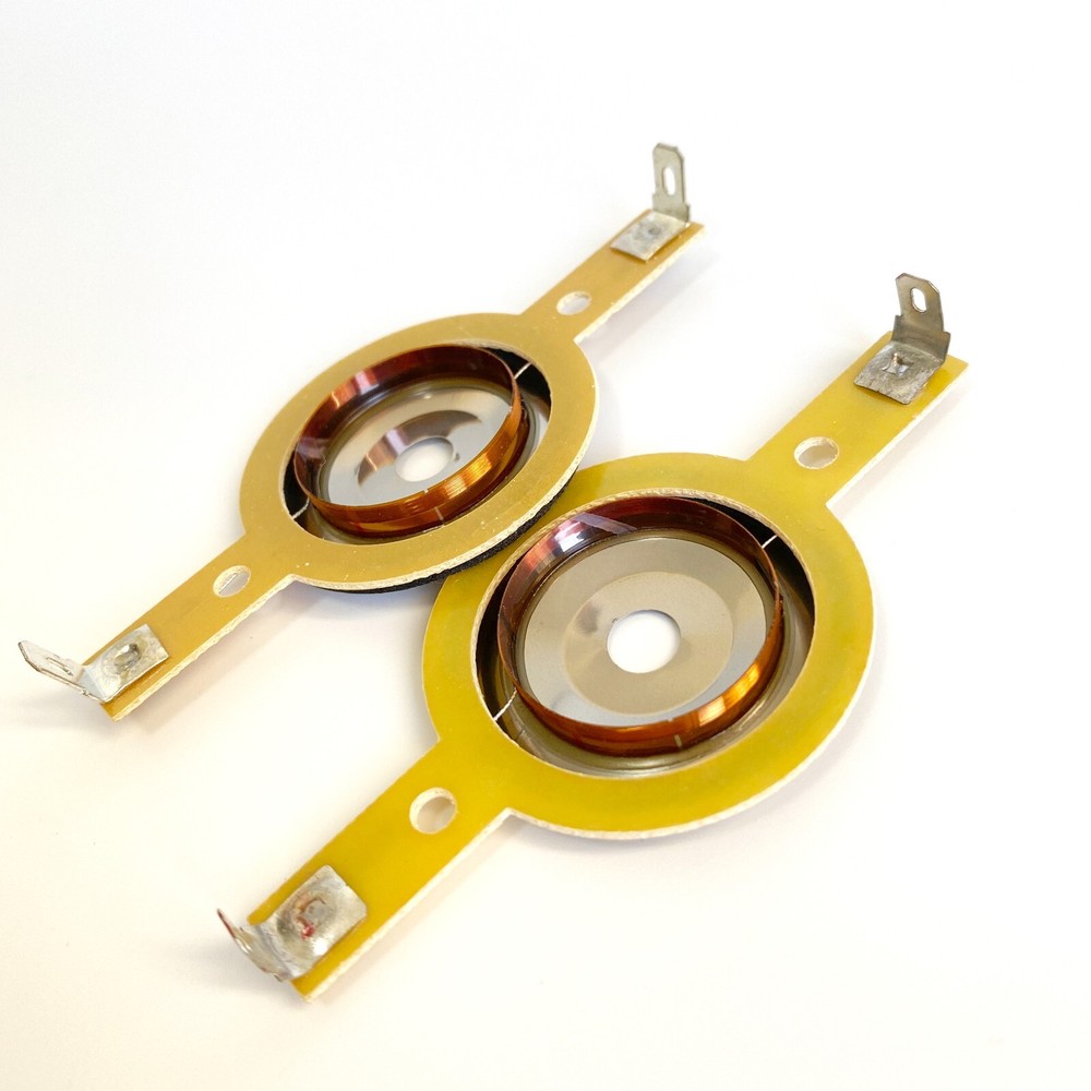 2 Replacement 1" Titanium Diaphragm For Cervin Vega CVMPCL1.0STD Tweeter Driver