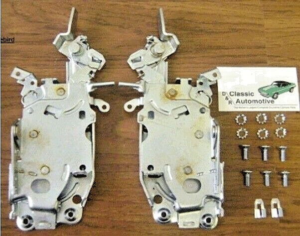 1968 Camaro Set Door Latch Assemblies Pair 16pc Kit 68 Camaro Firebird LH + RH
