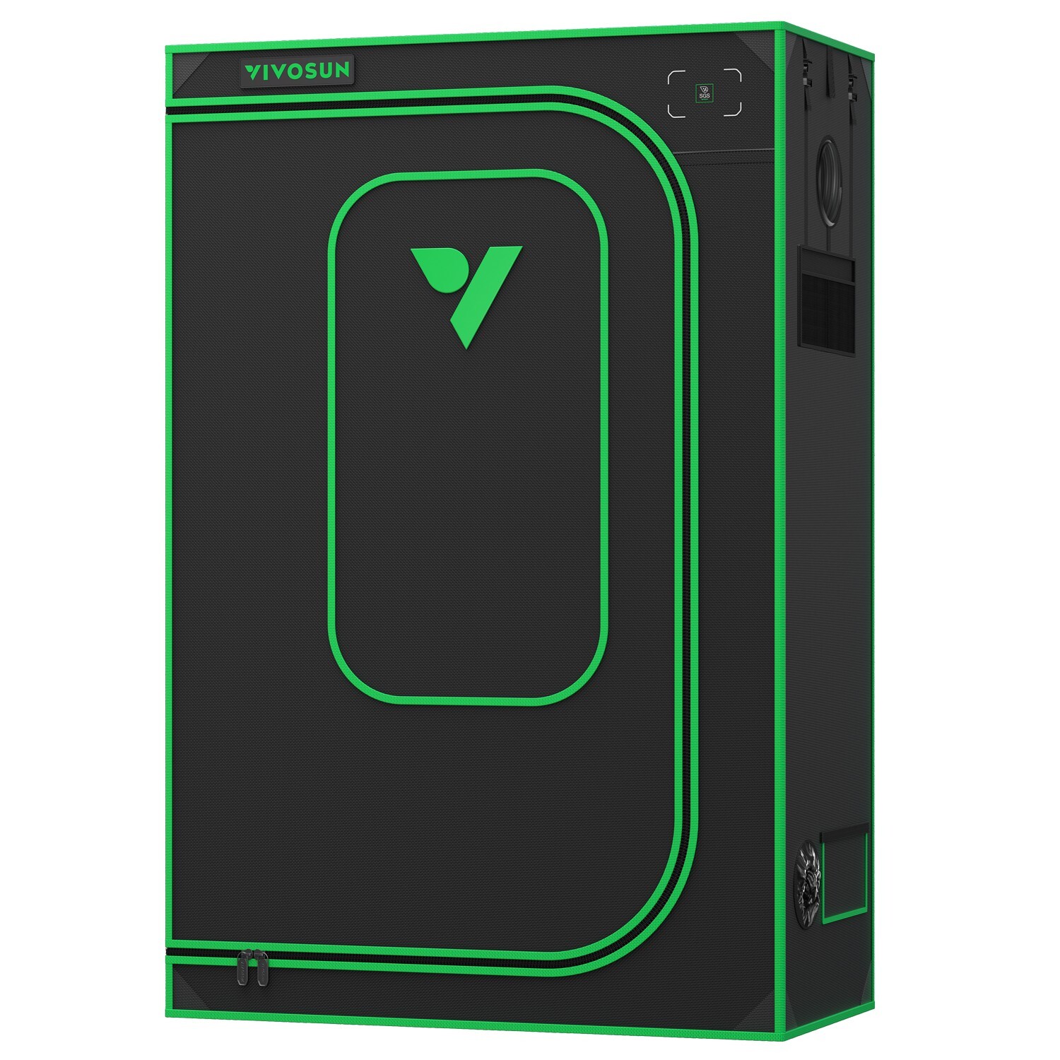 VIVOSUN P425 Grow Tent 48"x24"x72",2000D Oxford canvas lined,Non Toxic,4x2ft