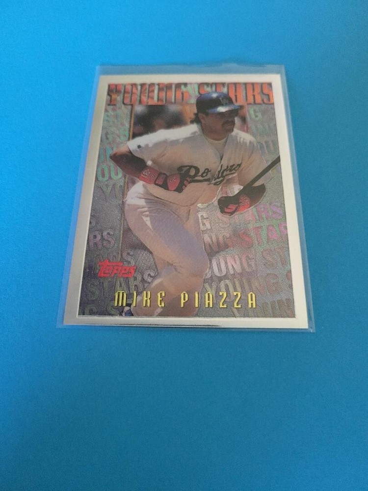 !!!     MIKE PIAZZA   TOPPS  MYSTERY FINEST  BASEBALL INSERT CARD $$