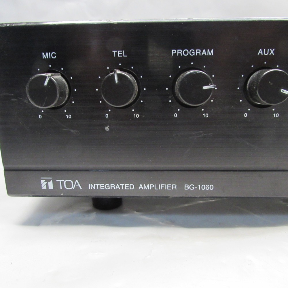 TOA Integrated Amplifier BG-1060