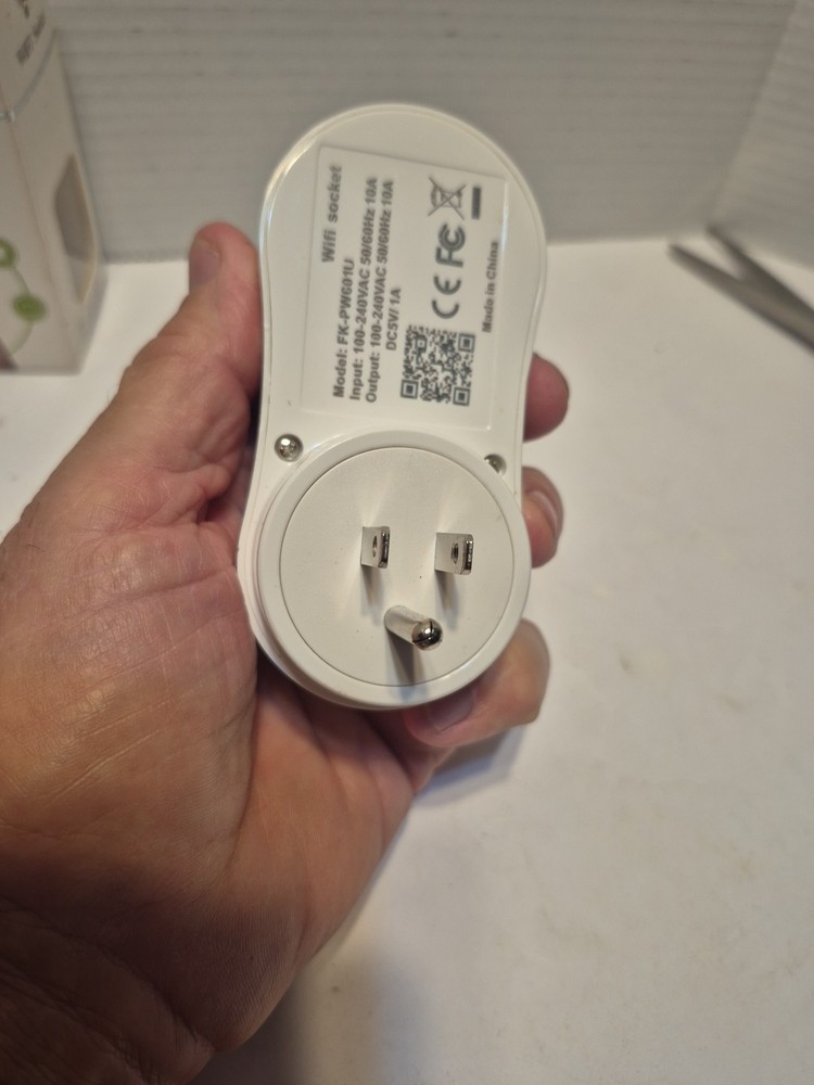 Wi-Fi Socket - White Plug Type B