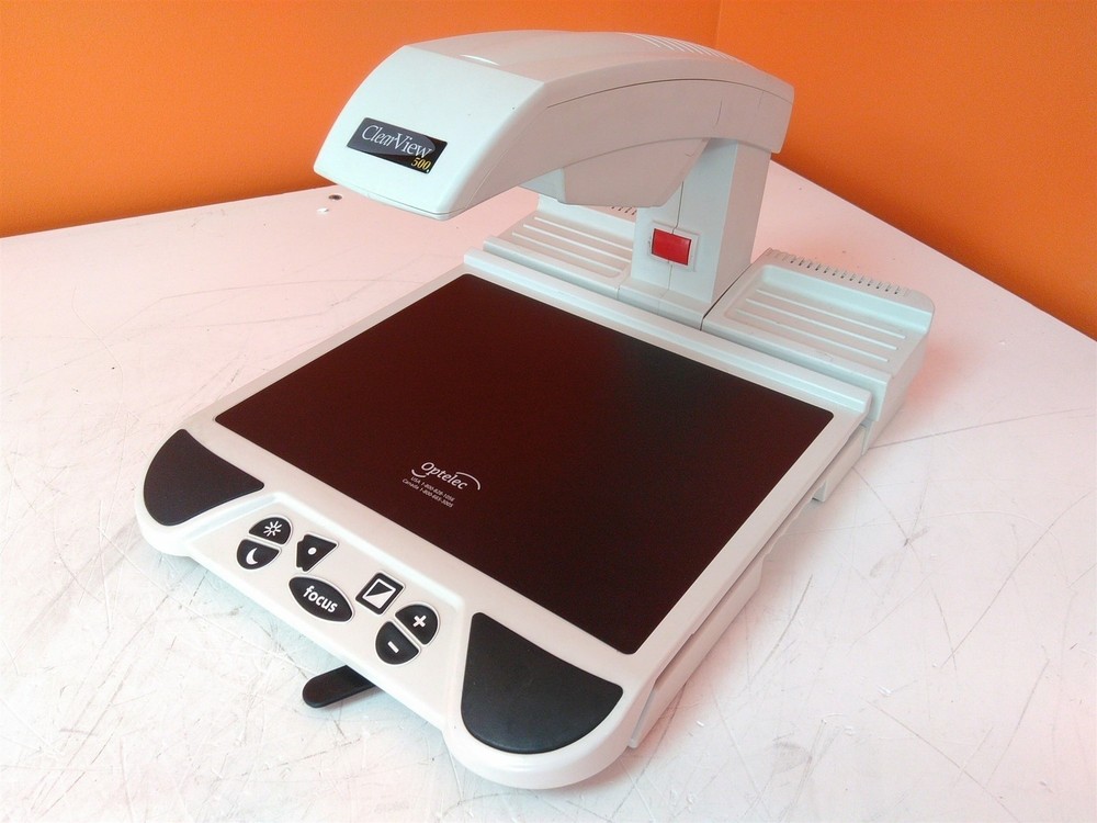 Optelec Model Number ClearView 500 Low Vision Magnifier Read