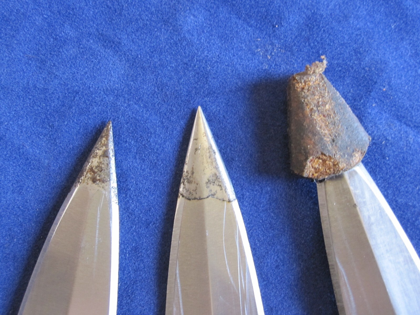 One Swiss K31 Bayonet with Scabbard - No Serials, Unissued - Blemished.