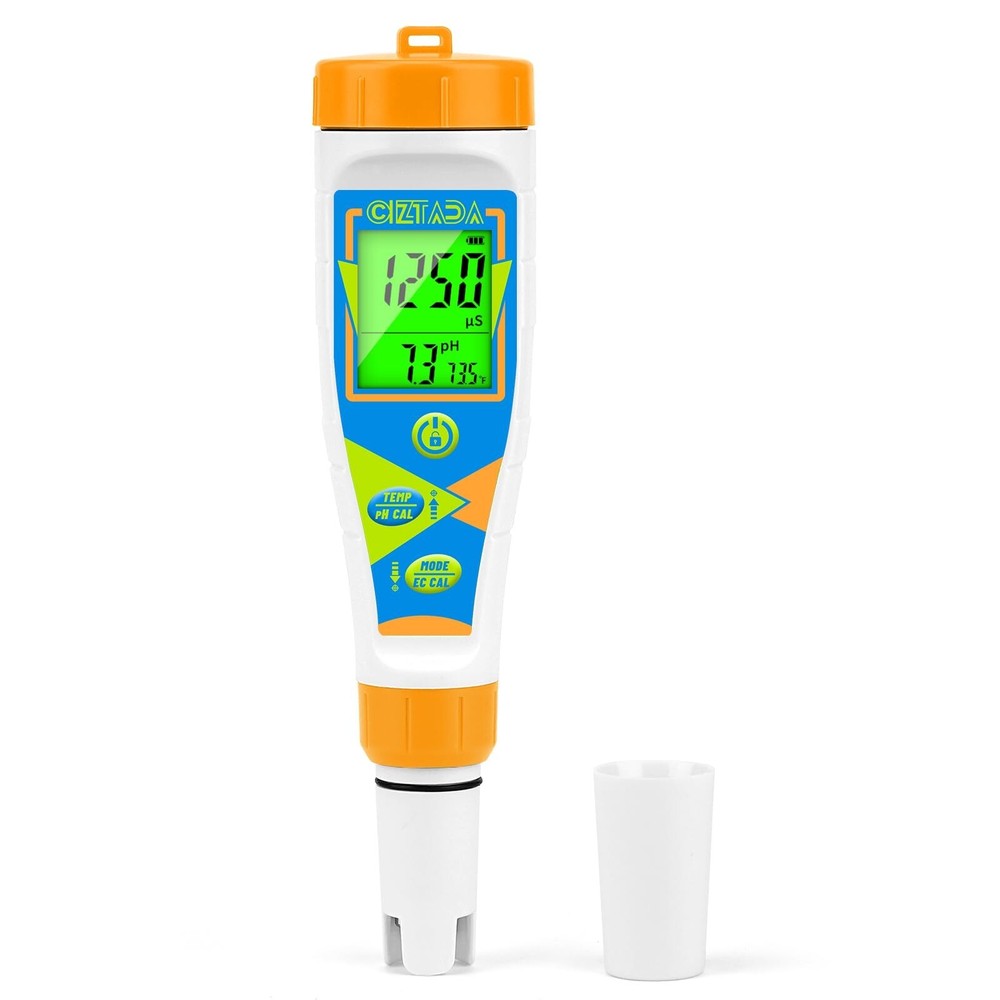 pH Meter for Water Digital EC and PPM Meter for Hydroponics Nutrien... Fast Ship