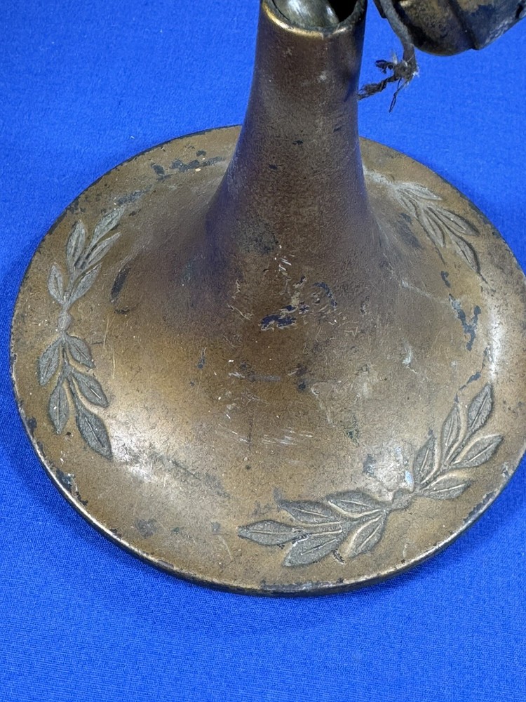 C.1925 Bussmann Wall or Ceiling Light w/ Etched Pattern, Articulating Socket