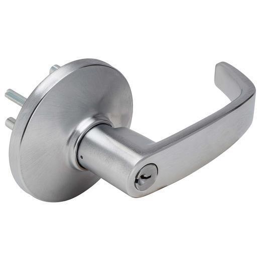 DCH ENTRY KEY LOCKING LEVER TRIM FOR PANIC DEVICES SCH -C- KEYWAY