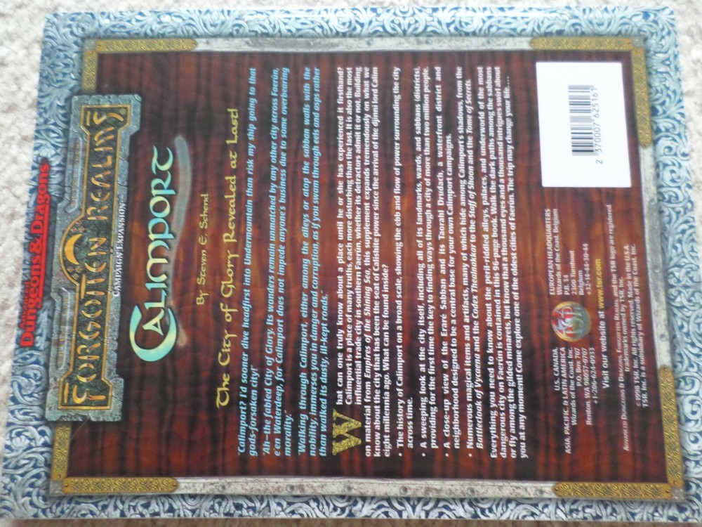 Calimport Forgotten Realms Dungeons & Dragons