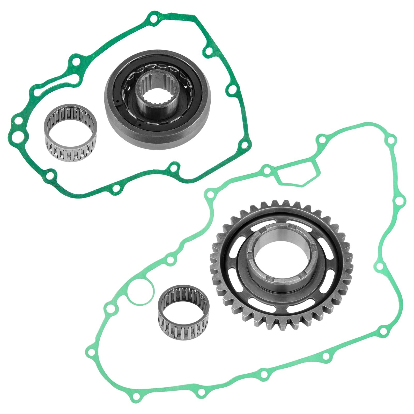 Starter Clutch And Driven Gear W/Gasket for Honda TRX450ER TRX 450Er 2006-2014
