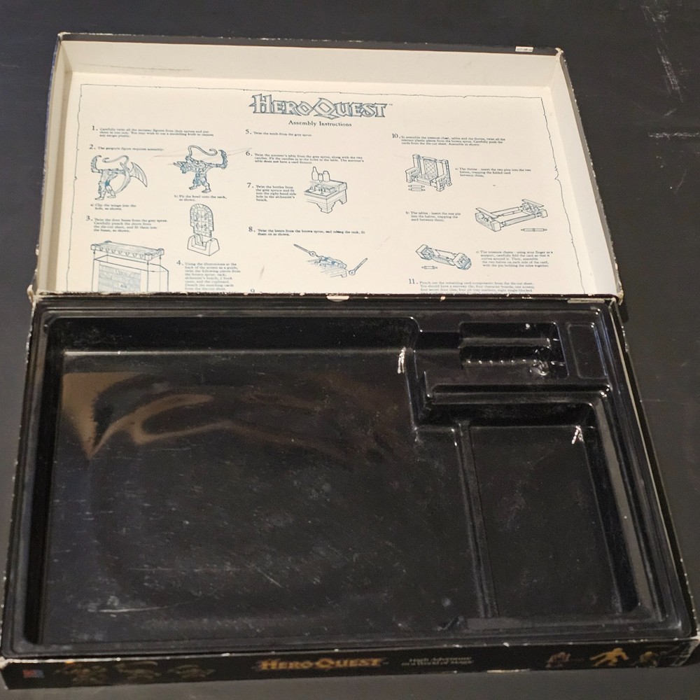 HeroQuest EMPTY BOX No Game Contents (416)