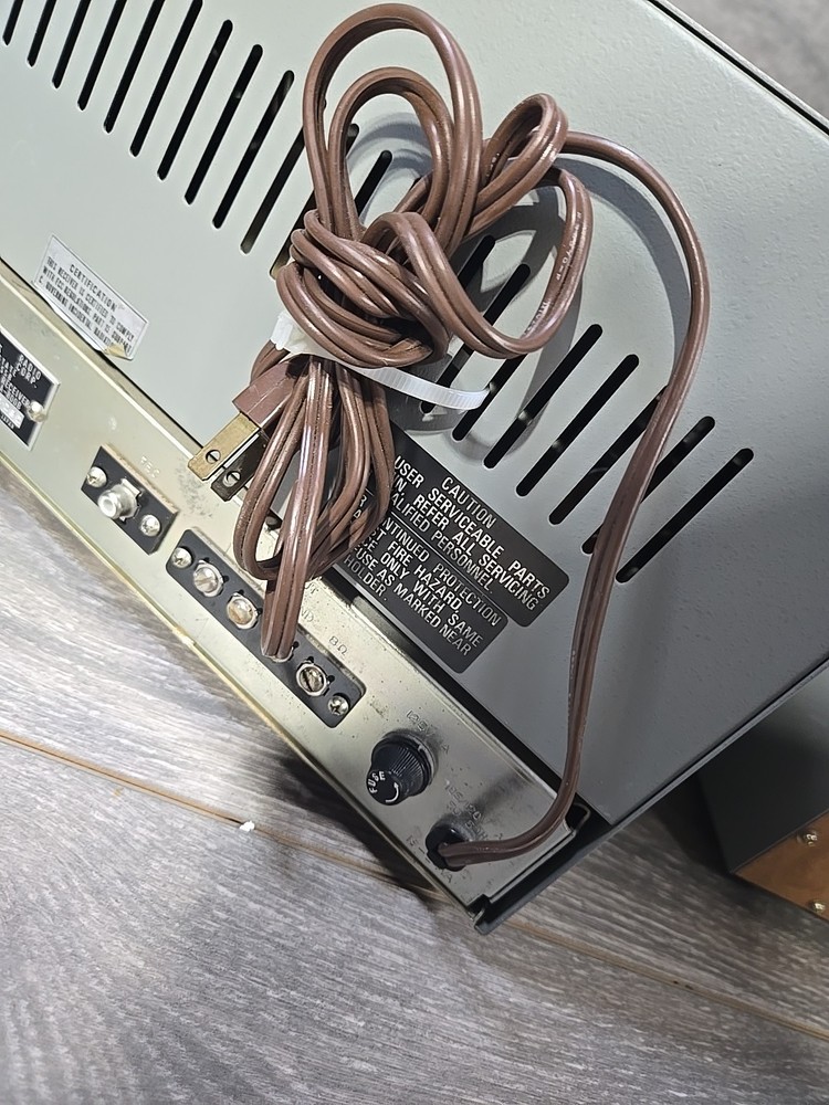 Lafayette HA-800B Solid State Communications Receiver W/ HE- 48C Speaker Tested