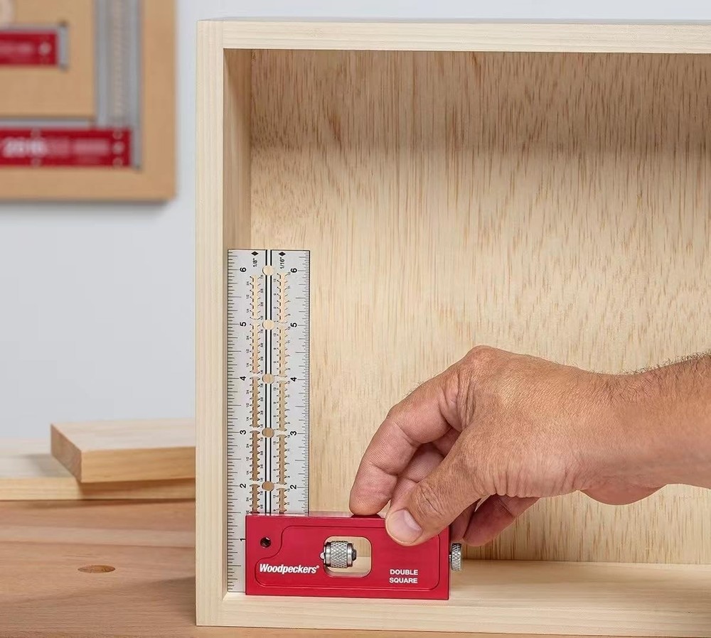 1Pc Combination Square Set Woodworking Joinery Measuring Ruler Carpenter Practic