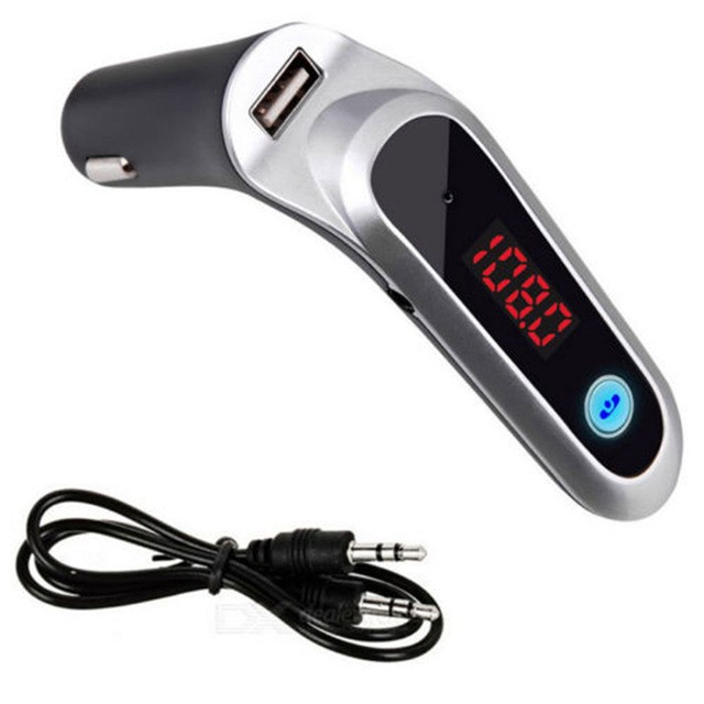 Handsfree USB Charger Car Bluetooth FM Transmitter Radio MP3 Player Adapter