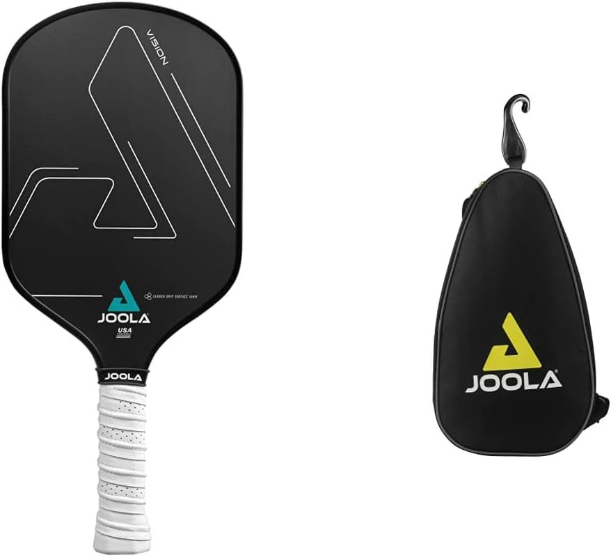 Vision Pickleball Paddle with Textured Carbon Grip Surface Technology for Maximu