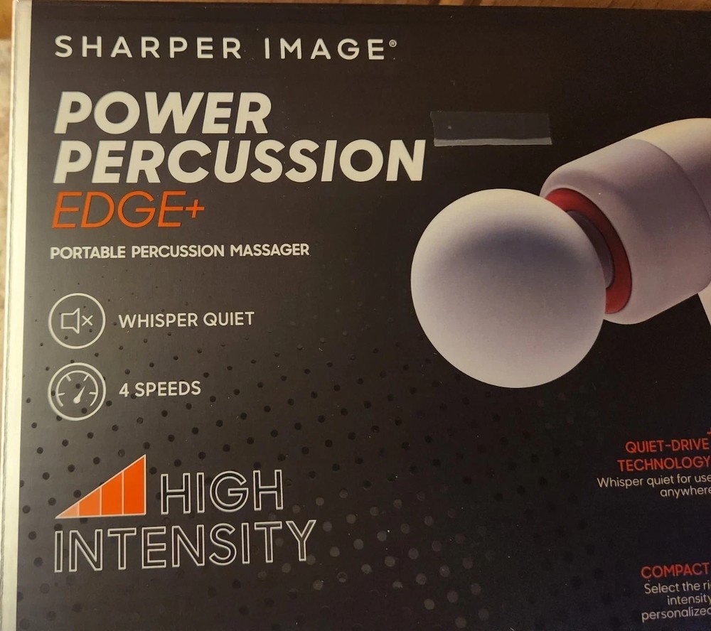 Sharper Image Power Percussion Edge+ Portable Massager