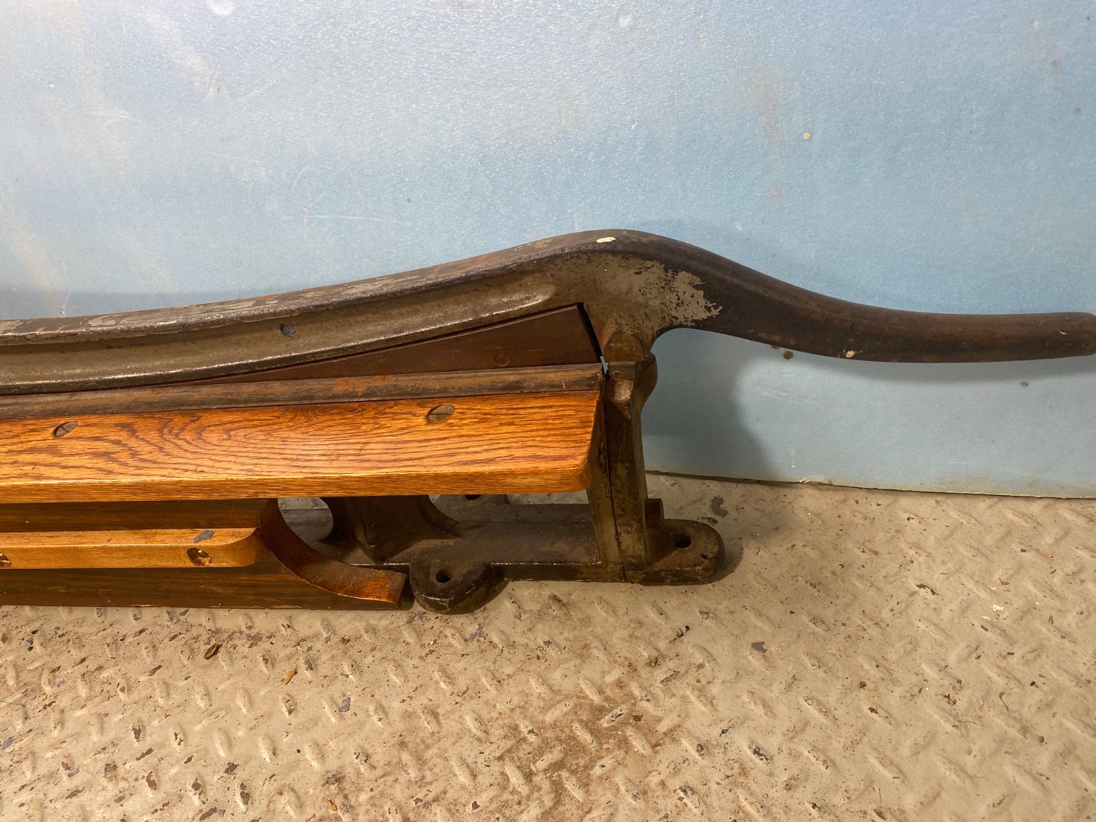 Antique 30" Paper Cutter Shear (JOHN JACQUES & Sons, Worchester MA)
