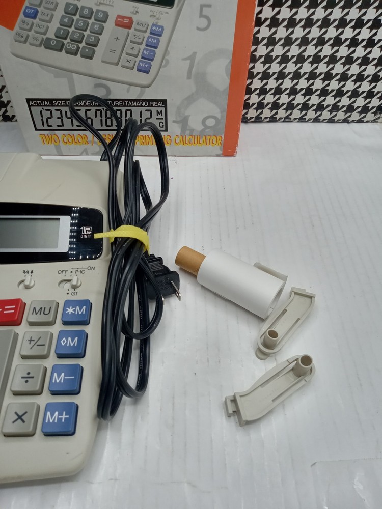 Sharp EL-2192GII 12 Digit Electronic Printing Calculator Large Display Desktop