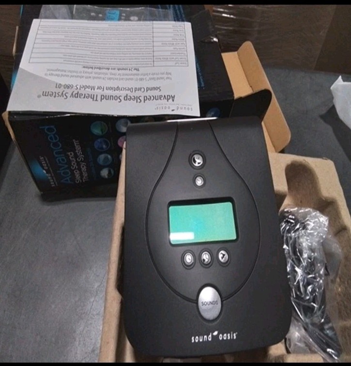 Sound Oasis Advanced Sleep Sound Therapy System S-680-01