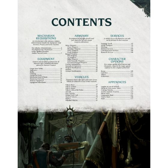 Warhammer 40K RPG: Imperium Maledictum: Macharian Requisition Guide
