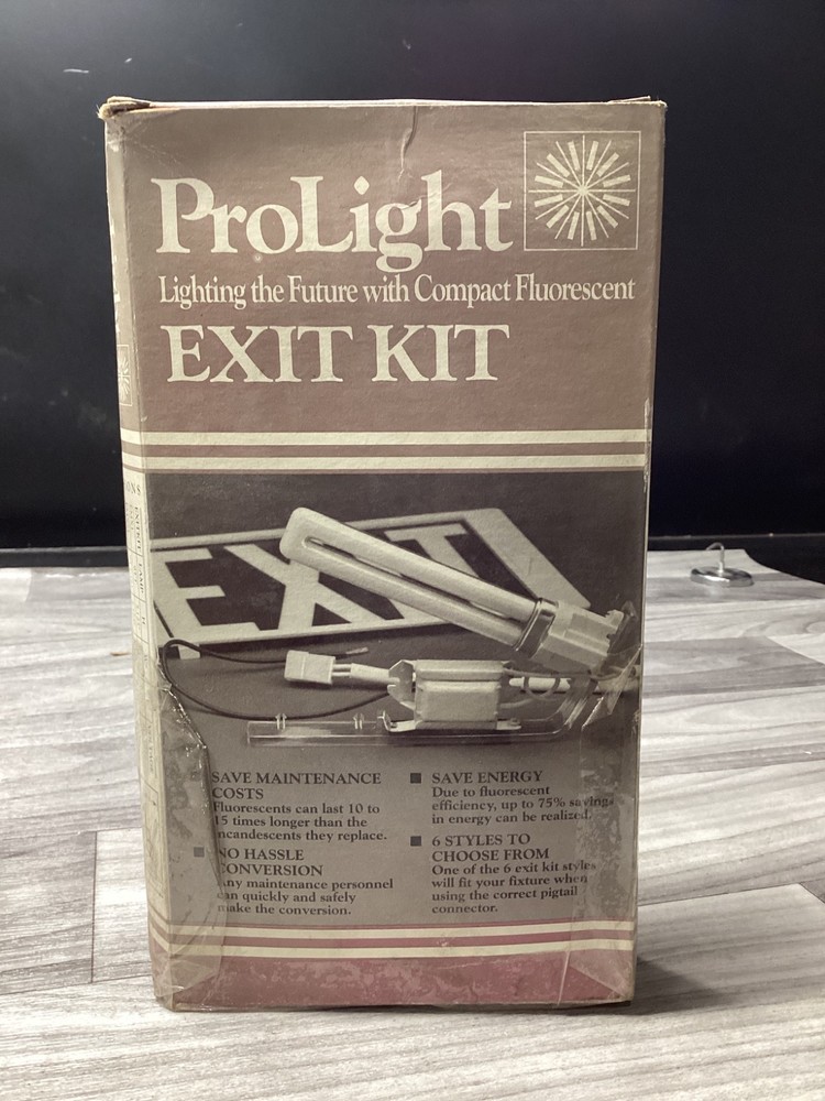 PROLIGHT INC EMX22 DW EXIT KIT #105C142PR4