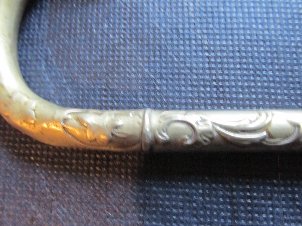 Silver Plated Parasol Handle