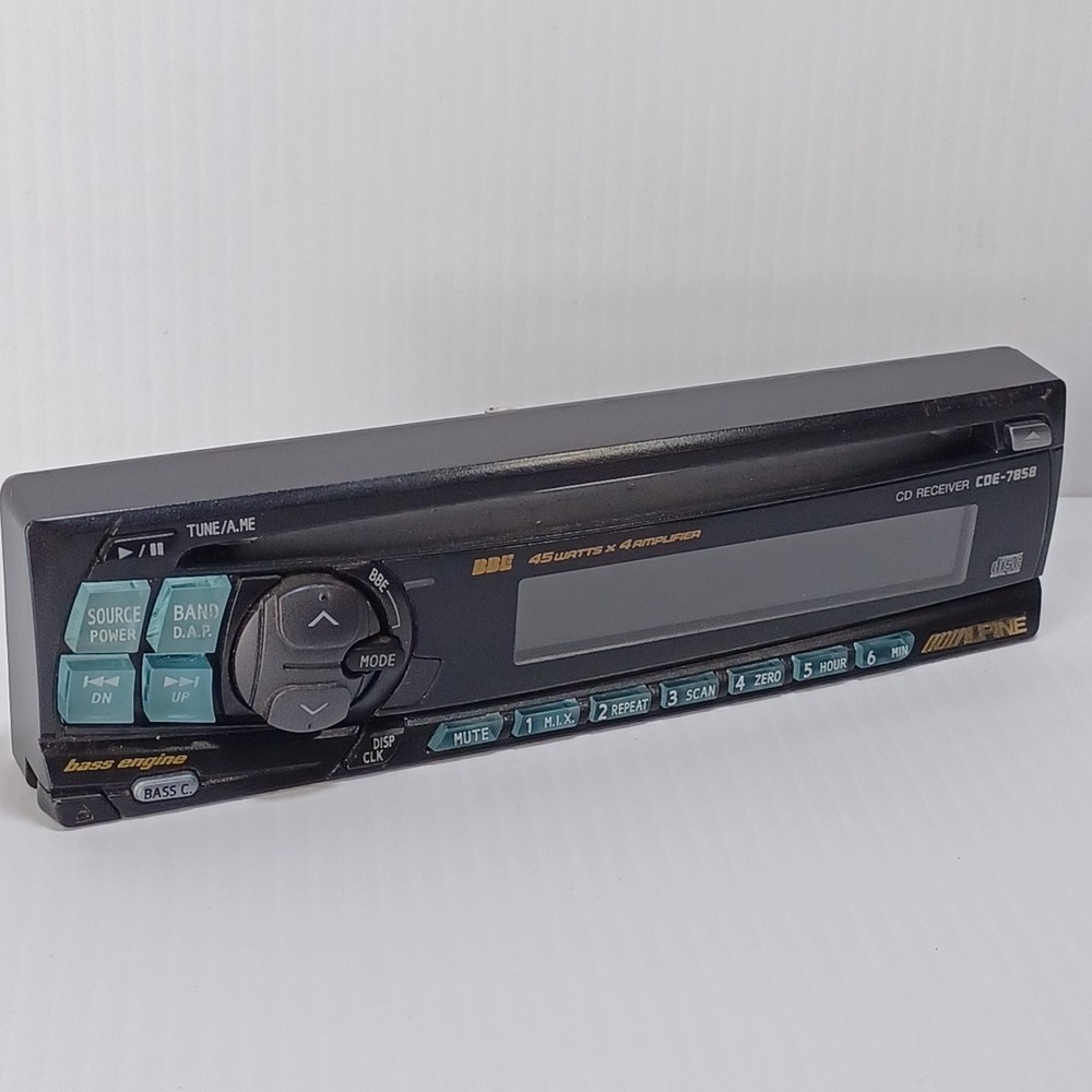 ALPINE CDE-7858 FACEPLATE ONLY