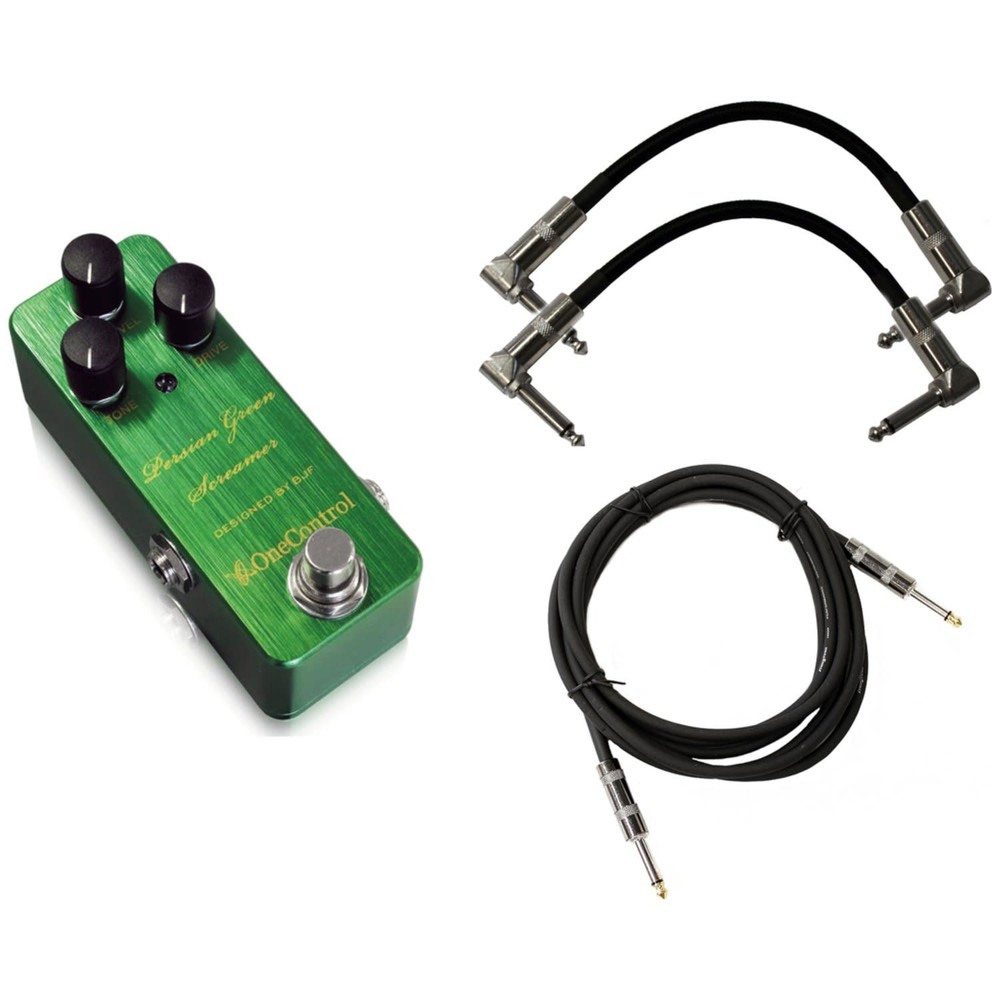 One Control Persian Green Screamer w/ 3 Cables