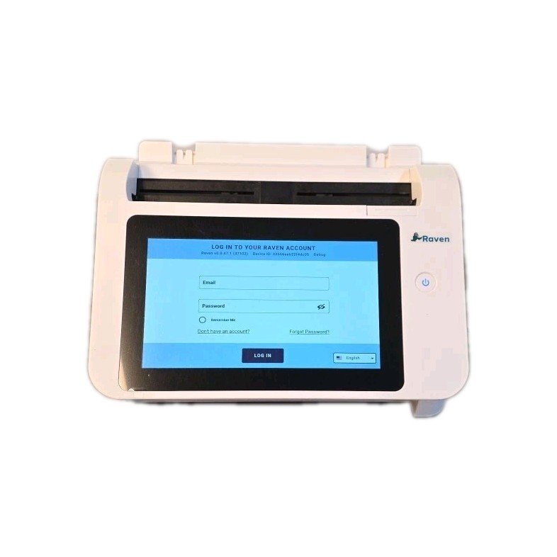 Raven Original 2nd Gen Duplex Document Scanner 8" Touchscreen Scanner Only