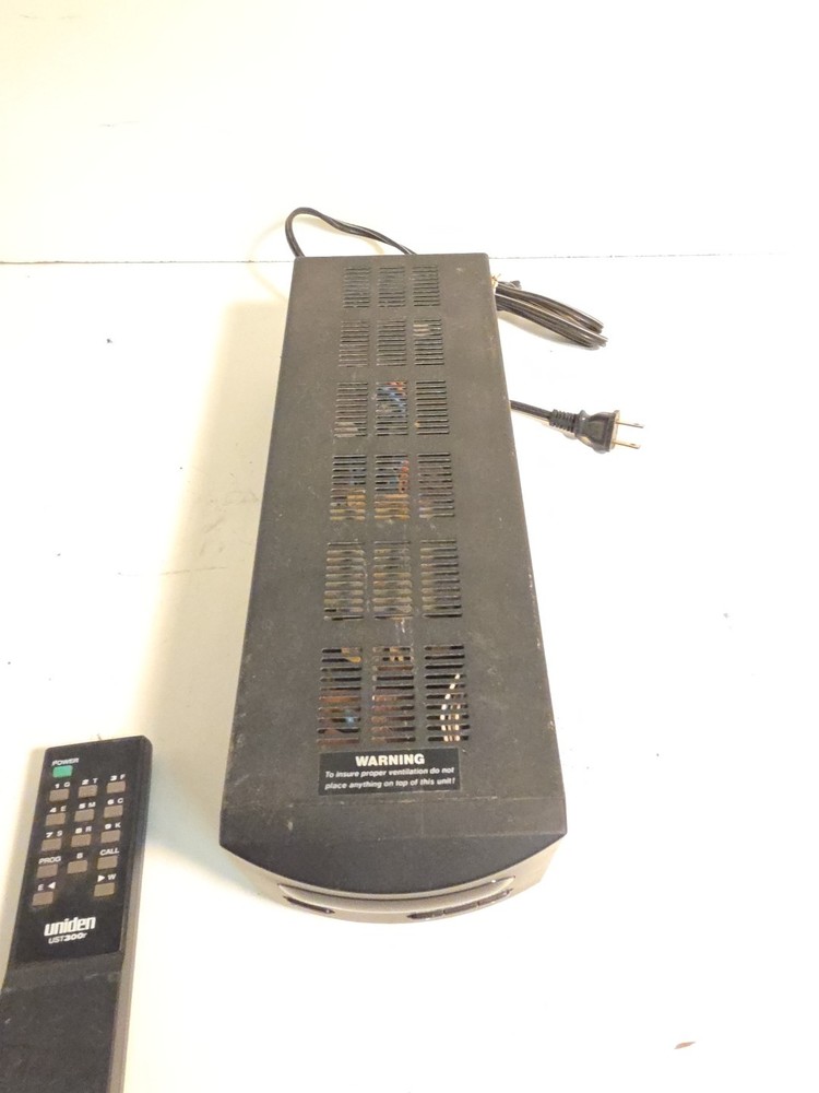 Vintage uniden UST 300 Actuator Controller with Remote Satellite Dish Controller