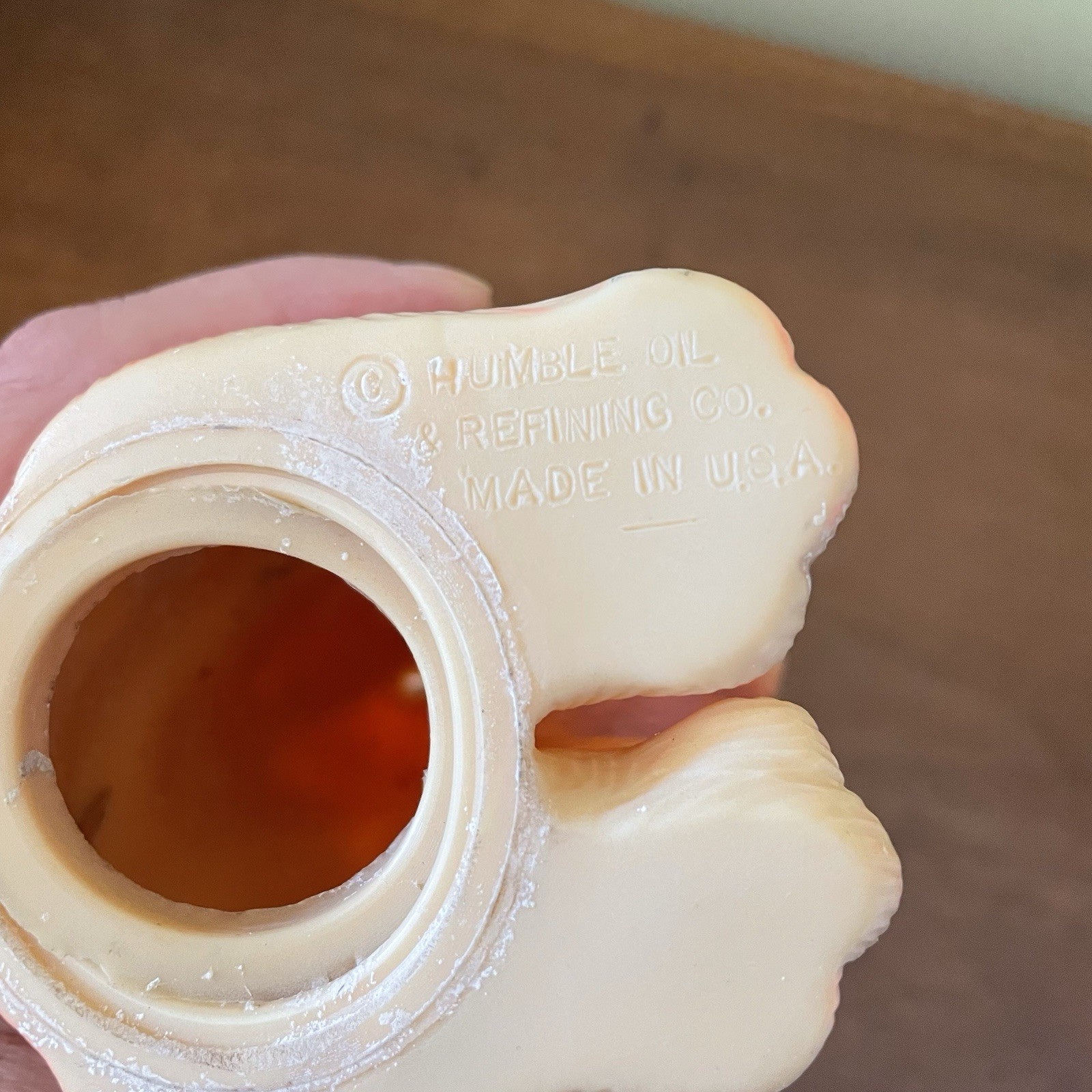 Vintage ESSO Tiger 8.5" Plastic Coin Bank Humble Oil Exxon Gasoline Collectible