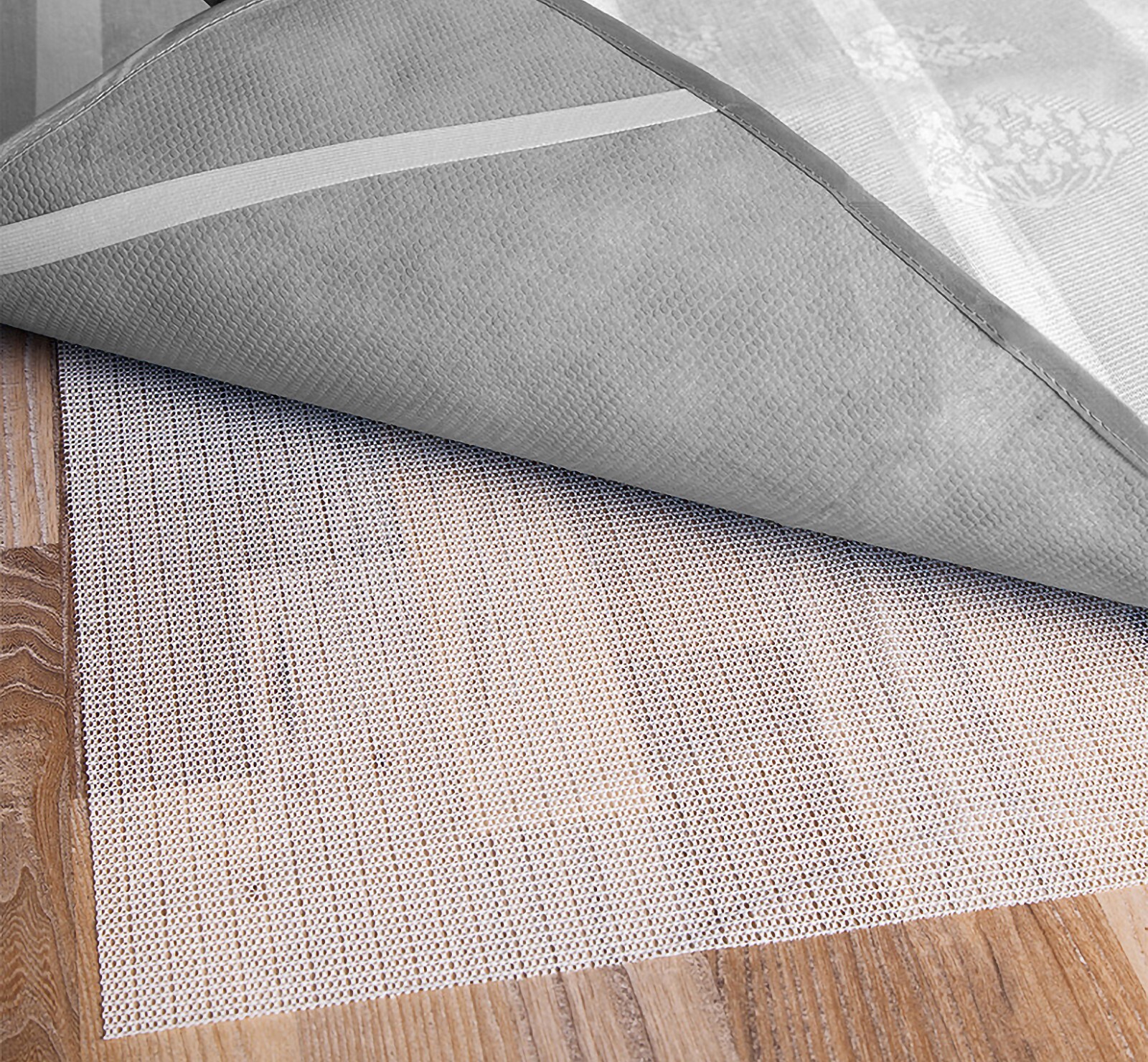 Non Slip Strong Hold Firm Grip Area Rug Pad (0.125" Inches Thick)