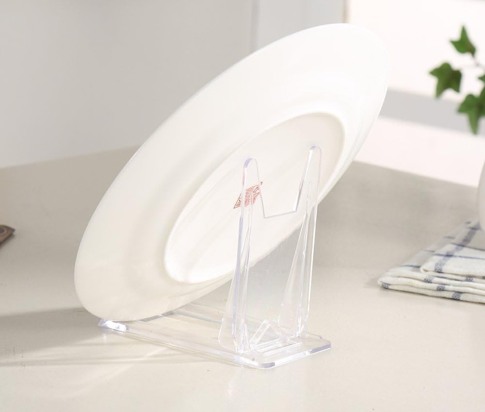 12 Pack Acrylic Book Stand Display Adjustable Clear Display Holder Easel 4.5"