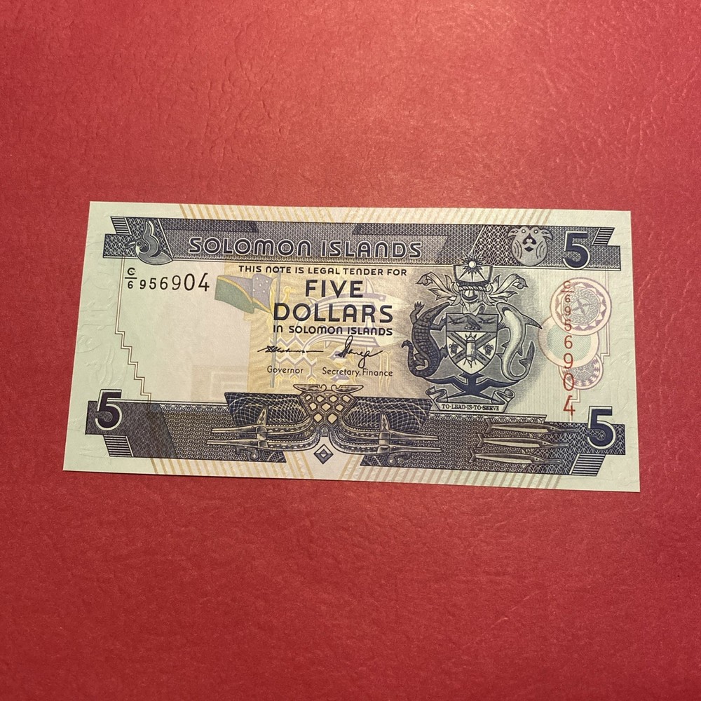 Solomon Islands- 5 Dollars-2003-18 UNC