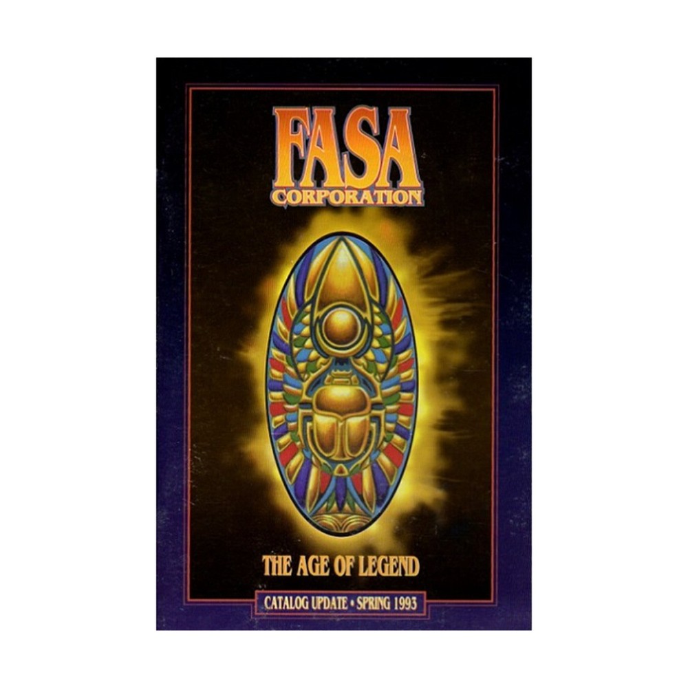 FASA Catalog Catalog Update - Spring 1993 VG+