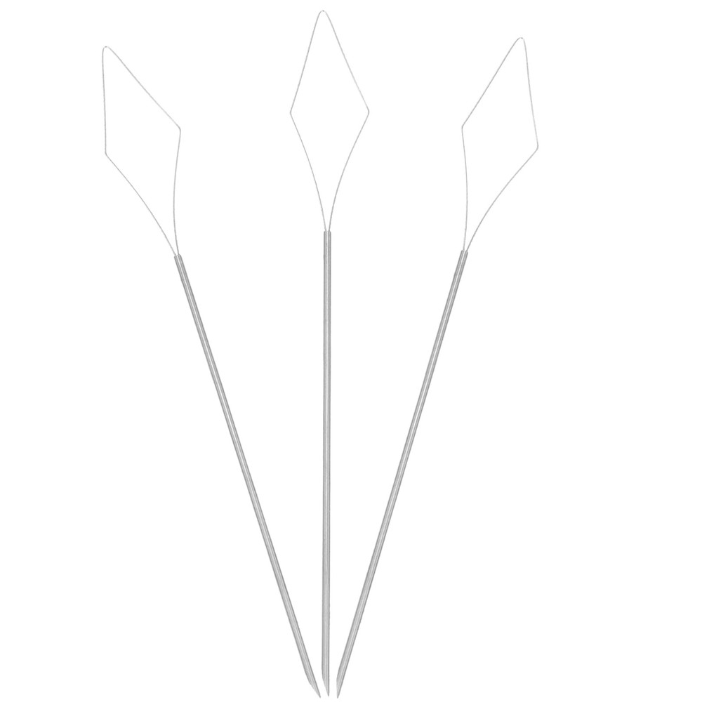 Dreadlock Crochet Needle 3-Piece Small Interlocking Tool for Hair Extensions ...