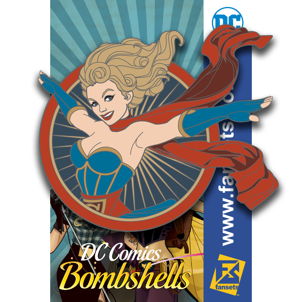 DC Comics Bombshells SUPERGIRL Badge #176
