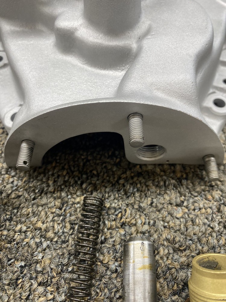 CONTINENTAL 6657 USED A-65 REAR ENGINE ACCESSORY CASE COVER ALCOA SOME EXTRAS