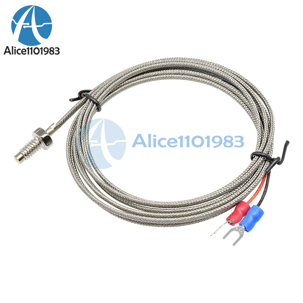 2M 6.6ft K Type Thermocouple Control Temperature Controller 0-800C Sensor Probe