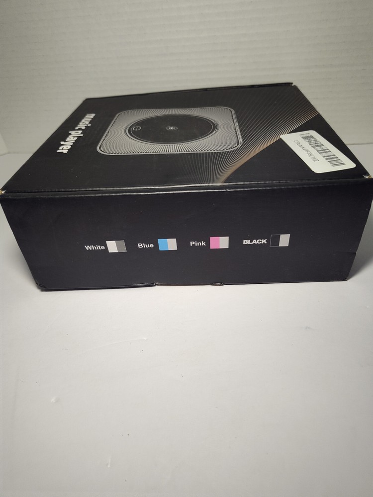 KC-806 CD Music Player With Remote Table/wall mount White - NEW OPEN BOX
