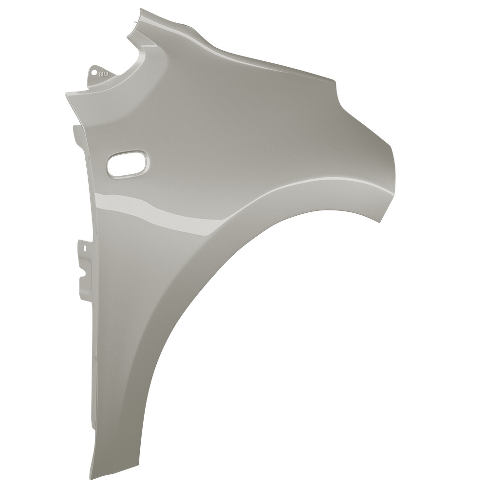 Fender for VW Up! LB7W Right Silver 2012-2016 Front Painted New