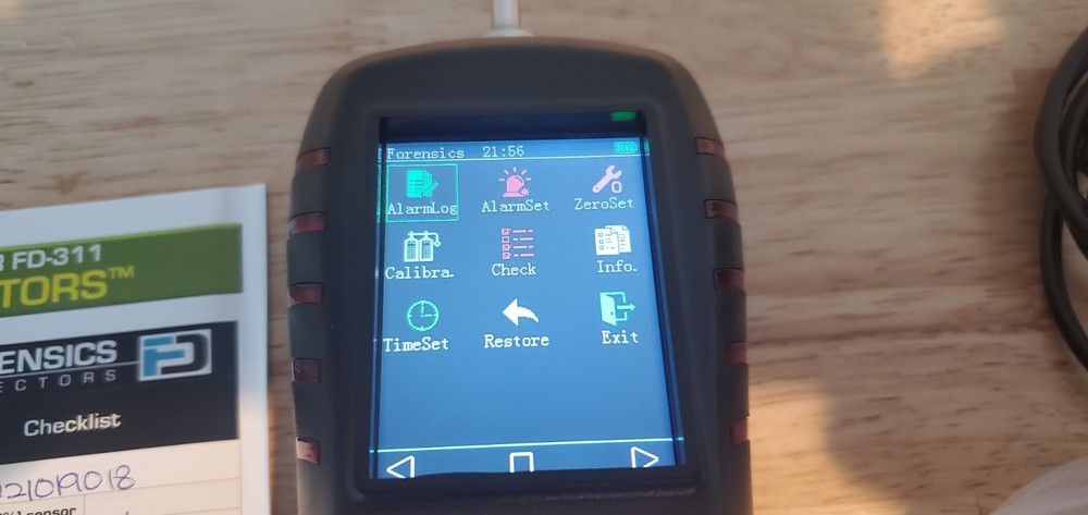 Forensics Detectors FD-311-Ar Argon Gas Detector